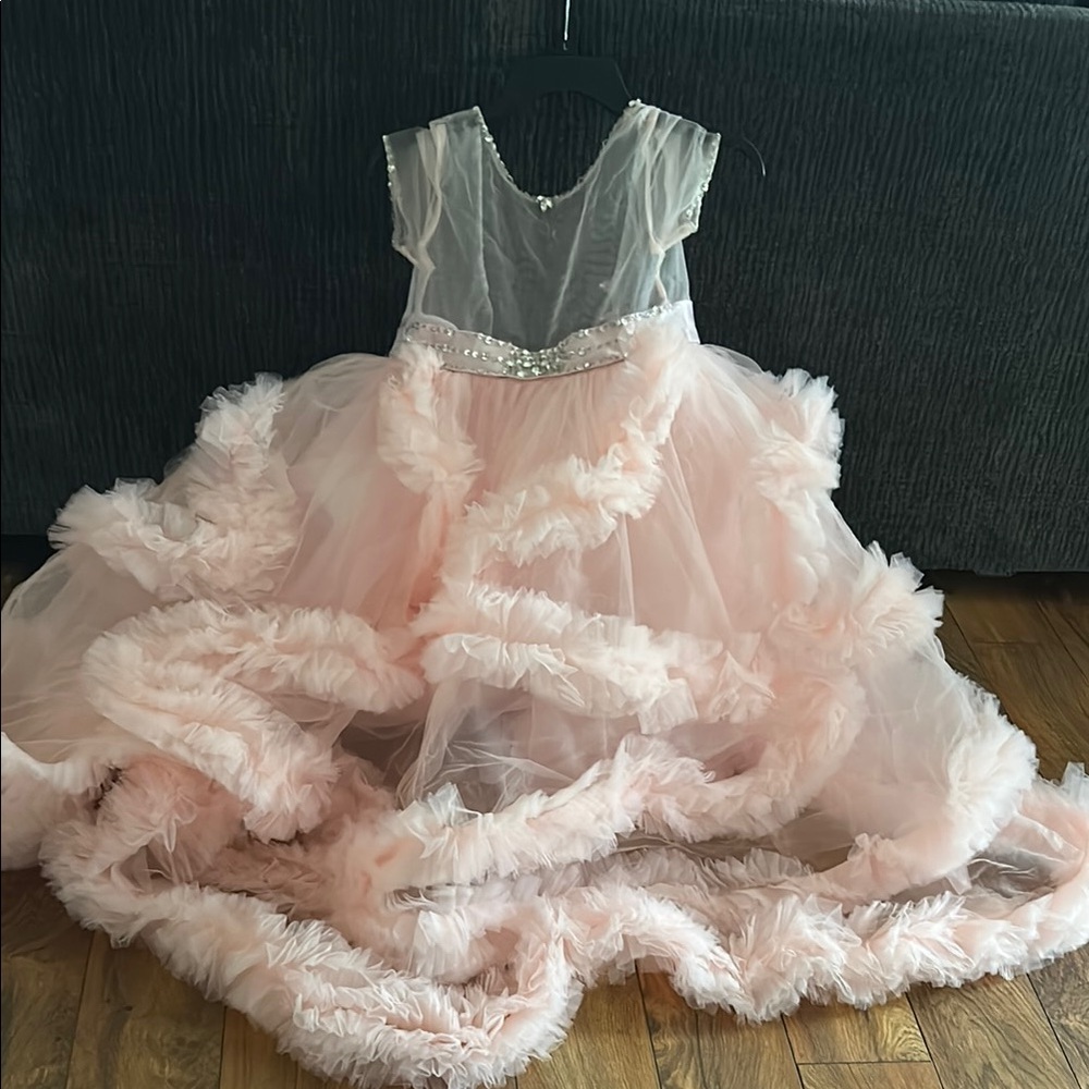 Elegant Pink Kids Dress